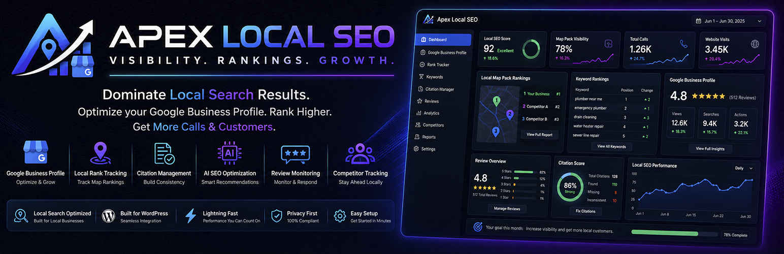 Apex Local SEO banner