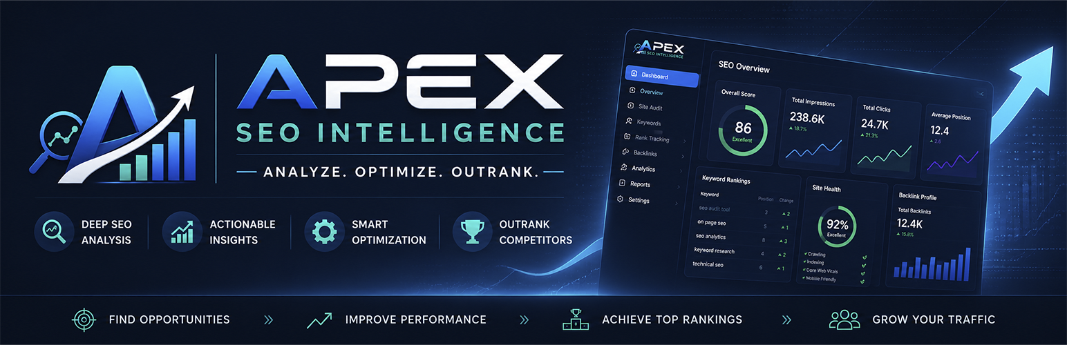 Apex SEO Intelligence banner